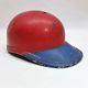 Early Original Vintage Painted Rare Fiberglass Baseball Batting Helmet Westpoint