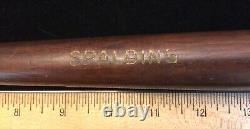 Early SPALDING Vintage Antique Mini Salesman Sample Baseball Bat 16.5 Inch RARE