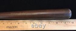 Early SPALDING Vintage Antique Mini Salesman Sample Baseball Bat 16.5 Inch RARE