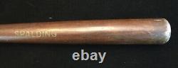 Early SPALDING Vintage Antique Mini Salesman Sample Baseball Bat 16.5 Inch RARE