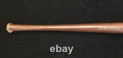 Early SPALDING Vintage Antique Mini Salesman Sample Baseball Bat 16.5 Inch RARE