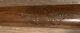 Extremely Scarce Lew Mccarty Spalding 2 Tone Baseball Bat Vintage Antique Rare