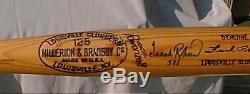 Frank Robinson Autographed Louisville Slugger 125 Vintage Baseball Bat