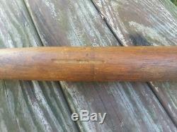 Fantastic 1870-1880s 35 Straight Tapered Flared Knob Baseball Bat VTG Antique