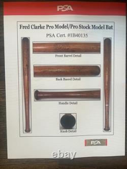 Fred Clarke Spalding Gold Medal Vtg Baseball Bat Antique 1908-1911 Psa Gu 6