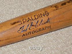 Fred Clarke Spalding Vintage Baseball Bat Pittsburgh Pirates HOF