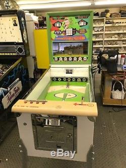 Fully Restored Custom Vintage Williams Pitch & Bat Baseball arcade game