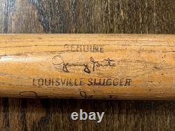 Game Used Baseball Bat Vtg Jerry Grote New York Mets Signed Auto 1973