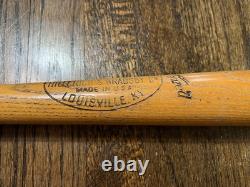 Game Used Baseball Bat Vtg Jerry Grote New York Mets Signed Auto 1973