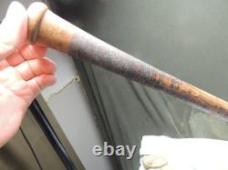 Game Used Bat From the 1920's Spalding Hand Turned Bat -Vintage