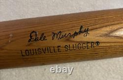 Genuine Vtg Dale Murphy 33 Louisville Slugger Baseball Bat-Flame Tempered NICE