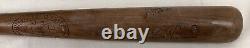 George Kell Signed Baseball Bat Vintage 50s H&B Leader Model Tiger Autograph BAS