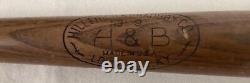 George Kell Signed Baseball Bat Vintage 50s H&B Leader Model Tiger Autograph BAS