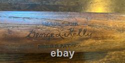 George Kelly Antique Wood Baseball Bat 250 Louisville Slugger Vtg Old 34