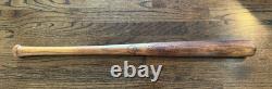 George Kelly Antique Wood Baseball Bat 250 Louisville Slugger Vtg Old 34