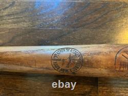 George Kelly Antique Wood Baseball Bat 250 Louisville Slugger Vtg Old 34