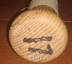 Glenn Hubbard 1984 #17 Atlanta Braves Vintage Game Used Bat Athletics Uncracked