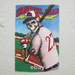 Grateful Dead Shirt T Shirt Vintage 1996 Baseball Hat Bat MLB Tim Harris GDM XXL