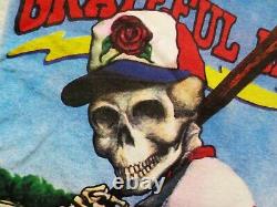 Grateful Dead Shirt T Shirt Vintage 1996 Baseball Hat Bat MLB Tim Harris GDM XXL