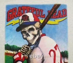 Grateful Dead Shirt T Shirt Vintage 1996 Baseball Hat Bat MLB Tim Harris GDM XXL