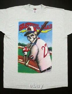 Grateful Dead Shirt T Shirt Vintage 1996 Baseball Hat Bat MLB Tim Harris GDM XXL