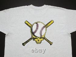 Grateful Dead Shirt T Shirt Vintage 1996 Baseball Hat Bat MLB Tim Harris GDM XXL