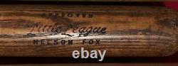 Group of 4 1950's Vintage Nellie Fox Baseball Bats White Sox Louisville Slugger