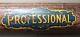 H&b Professional Decal Baseball Bat Vintage 34 Inch