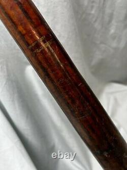 H&B Vintage Striped Baseball Bat 35 READ