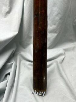 H&B Vintage Striped Baseball Bat 35 READ