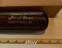 HANK AARON 1974 Braves 715 Home Run Commemorative BASEBALL BAT With Box #9459