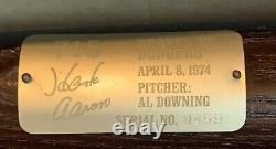 HANK AARON 1974 Braves 715 Home Run Commemorative BASEBALL BAT With Box #9459