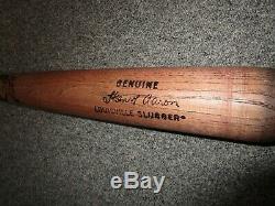 HANK AARON 35 Louisville Slugger POWERIZED VINTAGE Baseball Bat