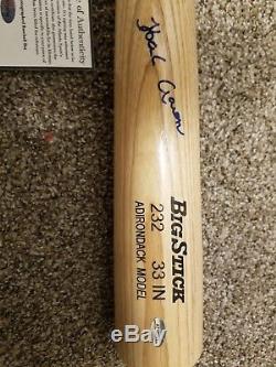 HANK AARON Signed Vintage Big Stick Baseball Bat SGC COA HOF BRAVES