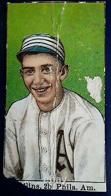 HOF Eddie Collins 1909 & 1933 PSA VINTAGESCARCE 2/25Dual Game Used Bat Card