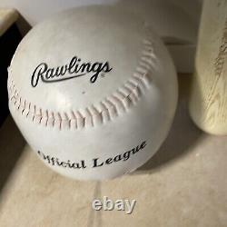 HUGE Babe Ruth Louisville Slugger Baseball Bat 66 & 12 Ball Store Display Rare