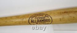 Hagoromo Patented All Bamboo No. 377891 Shimizu Japan Professional 34 Bat