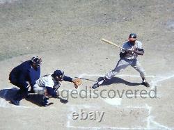 Hank Aaron Batting 1961 Original Vintage Transparency Photo Rare