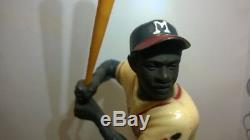 Hank Aaron Vintage 1958 1962 Hartland Plastics Original Statue with Bat Braves