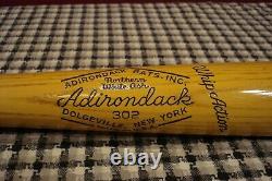 Hank Aaron type Adirondack Whip Action Vintage Bat NOS Never Played With