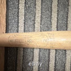 Hank Greenberg Louisville Slugger Wooden Baseball Bat Vintage