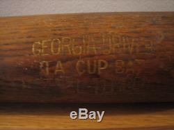 Hank Sauer 1940 Vintage Game Used Hanna BATRITE bat Early Cupped Cubs Reds
