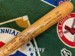 Harmon Killebrew Minnesota Twins Signed Vintage 35'' Baseball Bat Nice Jsa