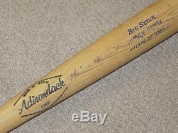 Harvey Haddix Vintage Signed Baseball Bat Cardinals Pirates JSA Sandy Alomar