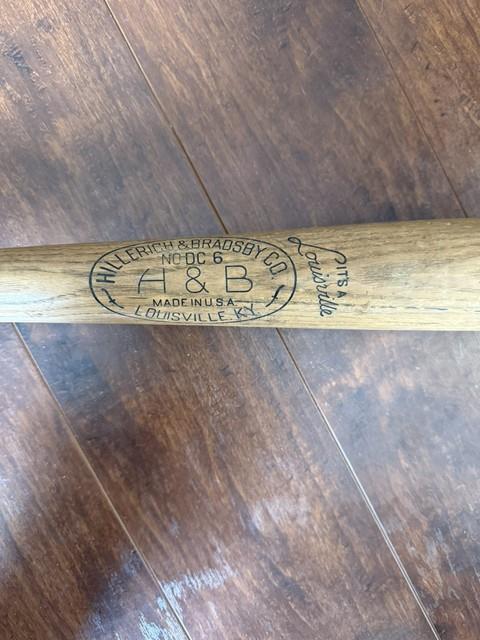 Hillerich & Bradsby Dc6 Major League Mickey Mantle Model Louisville Slugger