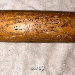 Hillerich & Bradsby Dc6 Major League Mickey Mantle Model Louisville Slugger