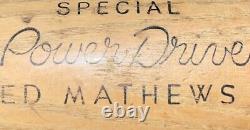 Hillerich & Bradsby Ed Mathews Special Power Drive Baseball Bat 140S Vintage MLB