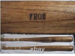 Hillerich & Bradsby Louisville Slugger Vintage Game Used circa 1930's Bat Froh