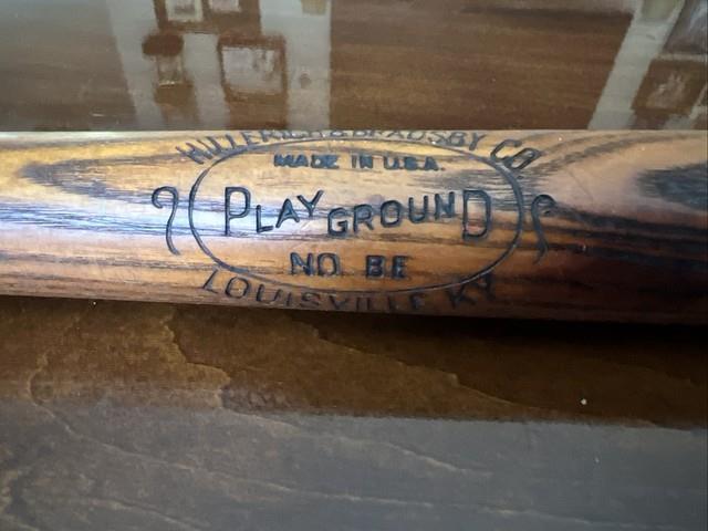 Hillerich & Bradsby Playground Baseball Bat Louisville Slugger Vintage Rare
