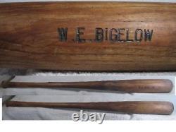 Hillerich & Bradsby Vintage Game Used Bat circa 1920's W. E. Bigelow Hillerich & Bradsby Vintage Game Used Bat circa 1920's W. E. Bigelow